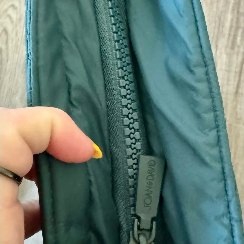 NWT Joan & David The Cosmic 18” wave Quilted Puffer Travel Backpack